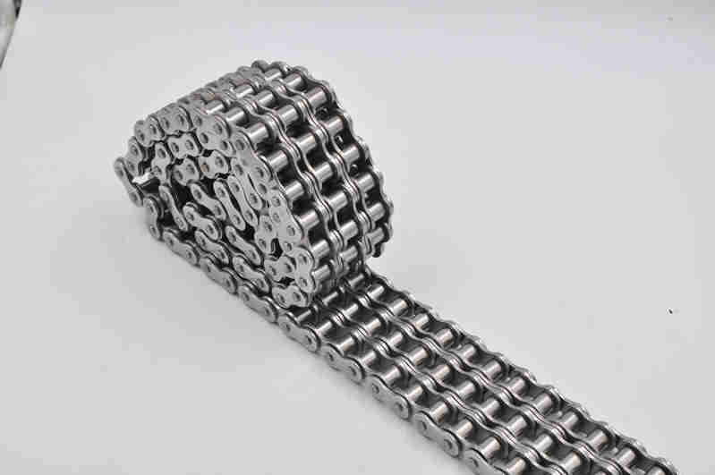 SS32B-3 B Series Stainless Steel Short Pitch Precision Triplex Roller Chain and Sprockets in Steel