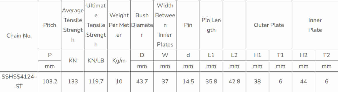 Good Quality Stainless Steel Sewage Treatment Chain and Sprockets for Wholesale