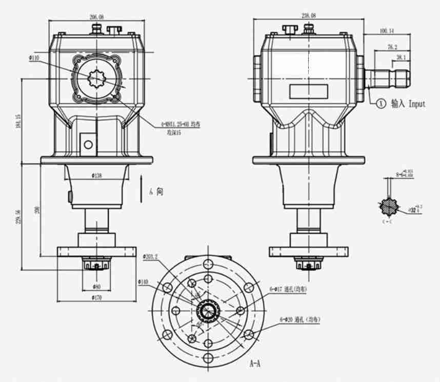 Oil-pump Gearbox