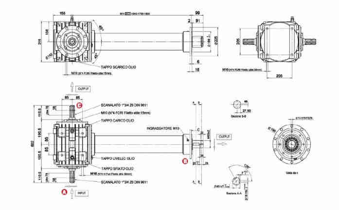 Gearbox for Trenchers - Soil Tillage