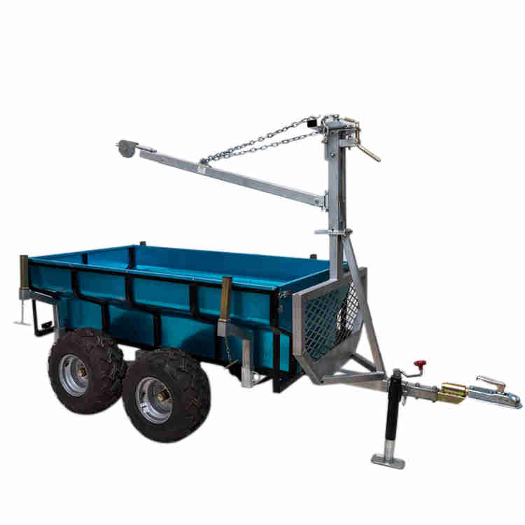 Hot Sale China Supplier Hign Quality Large Capacity Atv Trailer/atv Timber Trailer/atv Log Trailer