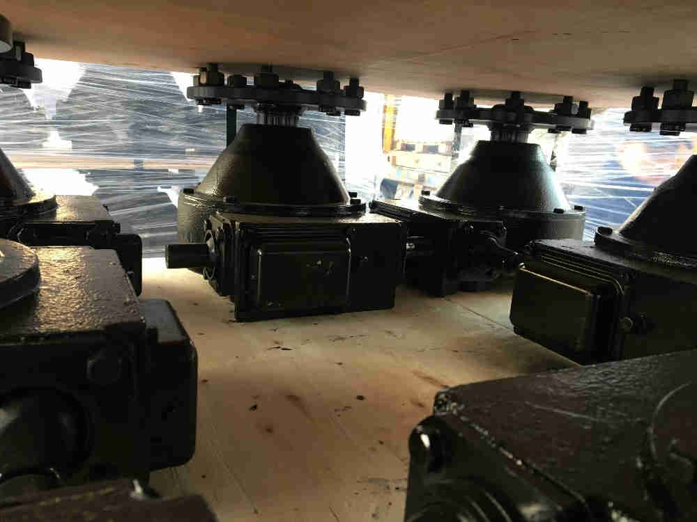 Agricultural Farm Greenhouse Automatic Sprinkling Irrigation Worm Gearbox for Center Pivot Irrigation System