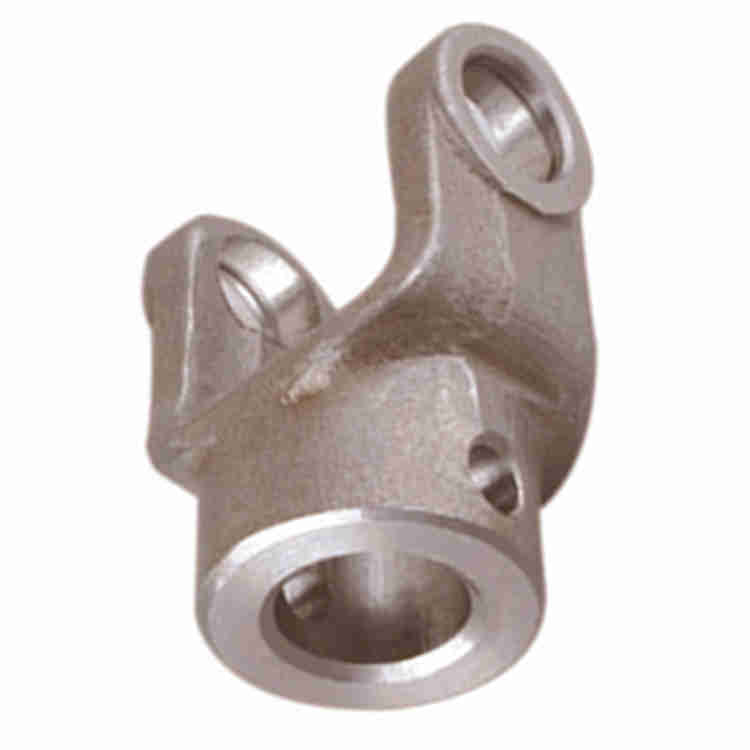 Drive Shaft Tube Weld Gear Round Bore Forged Steel Yoke Universal Joint Yoke for Agricultural Pto Shaft Connect