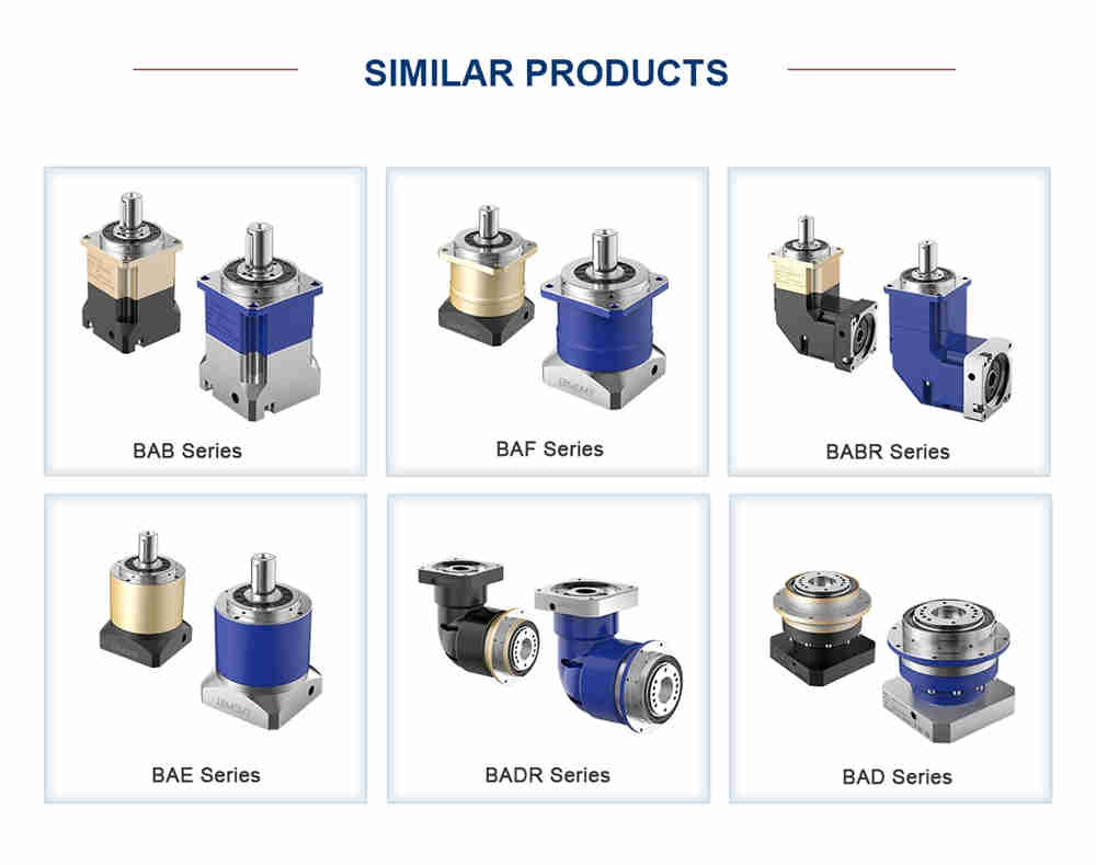 JRL80 Circular Reducer Domestic Servo Reducer Cylindrical Helical Planetary Reducer