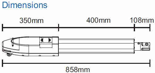 Lifelong Post Sales Service Swing Gate Opener Automation System 350kg Sliding Gate Motor Swing Gate Opener