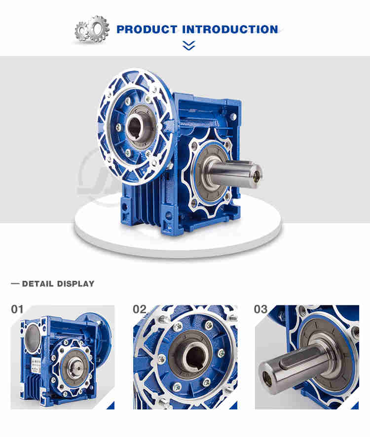 Professional Factory Big Torque 500kg cm Weight kg 1400 Rpm Motor Speed Reduce 10 1 Ratio Gearbox