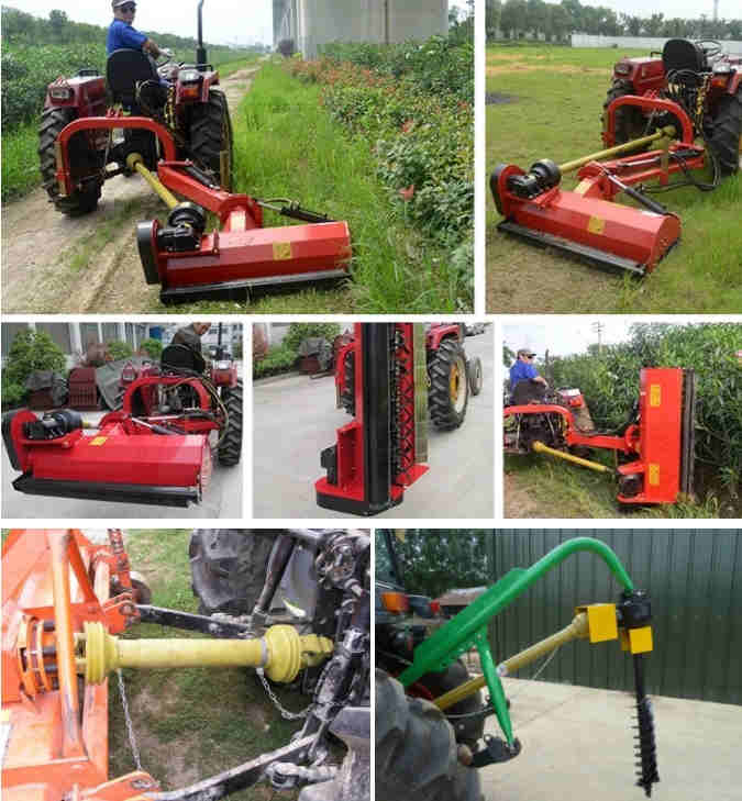 Agricultural Machinery Parts Tractor Truck Rotary Drive Pto Shaft With Clutch Yoke Adapter Agriculture Tube Spline