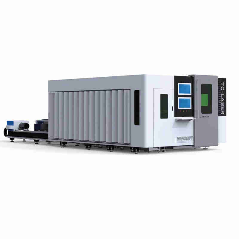 TC-PMT Customized 1-6kw Plate and Tube Integrated Sheet & Tube Fiber Laser Cutting Machine for Metal Sheet Tube