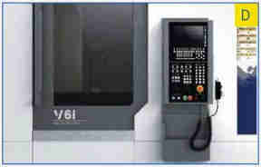 V Series Process Shaft Disc Parts Horizontal CNC Machine Lathe for Automobiles Bearings Hydraulic Process Threads Arcs Cones