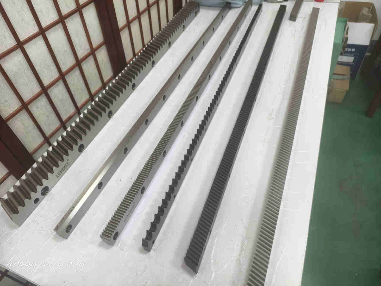 High Precision Long Travels Grinding Precision Milling Rack and Pinion Spur Helical Cnc Gate Linear Plastic Steering Gear Rack