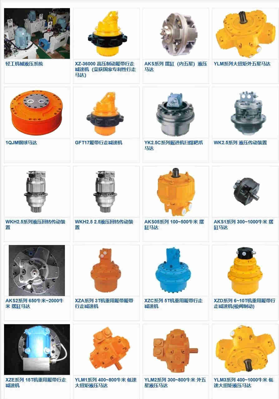 China Supplier Hydraulic Motoreaton Hydraulic Motor Partshydraulic Brake Motor