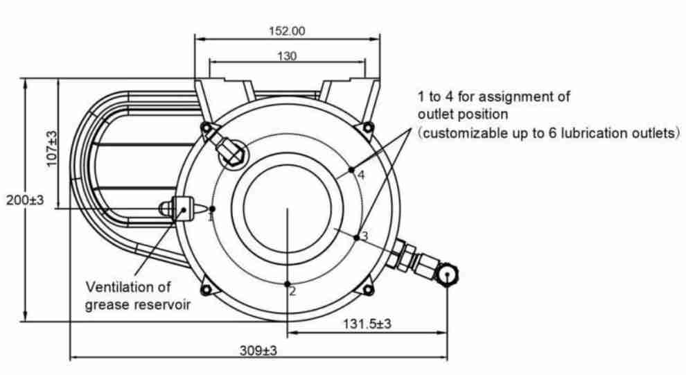 Electric / Rotating Drive Piston Oil Lubrication Pump for Mc-Hale Fusion 4 Baler Replacement of 10138503/AZU/AZUL