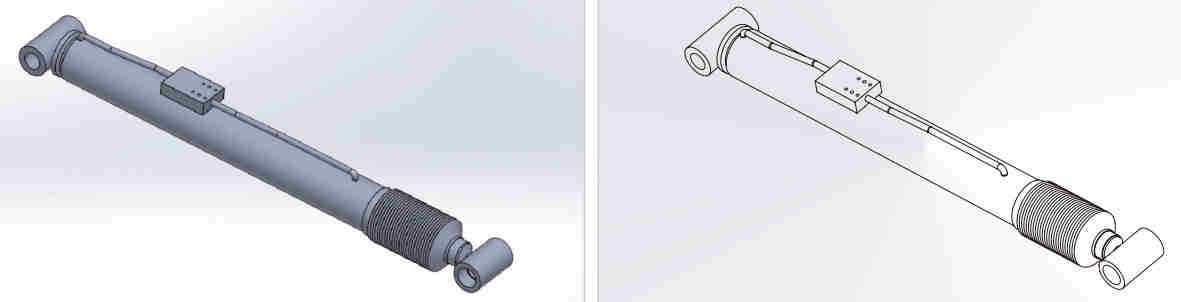HCYY11112009 Good Quality Professional Factory 100kg Main Boom Extension Hydraulic Cylinder for Aerial Work Vehicles
