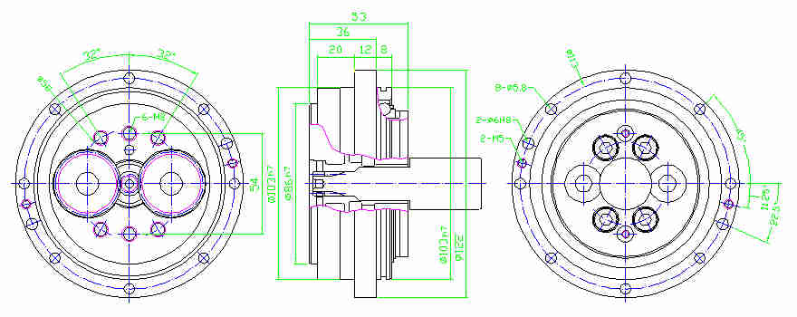 RV-E Series RV Robot REDUCER Reduction Gearbox Trc Gear Box Drive Transmission Robot Gearbox