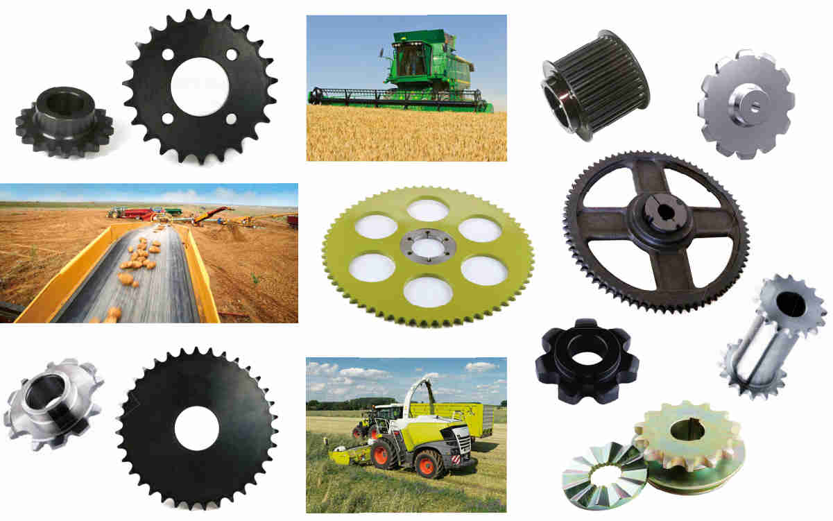 Agricultural Machinery Spare Parts Chains and Sprockets for Sale