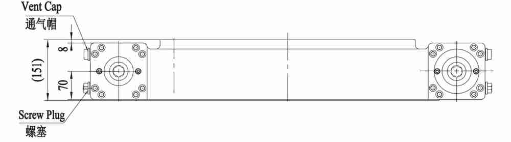FWA Series FWA25-2 Slewing Drive Reducer Heavy-duty Slewing Drive for Excavator Accessories