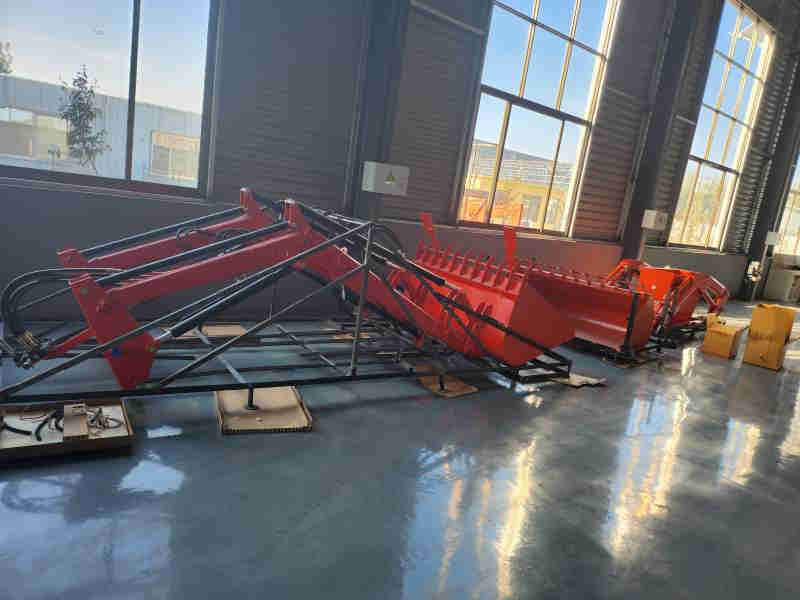 Tractor Loader Front Loading Shovel Telescopic Arm with Bucket for Wheel Loader