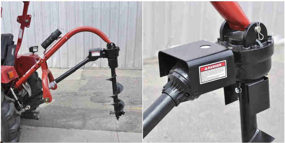 Model 400 3 Point Post Hole Digger for Compact/Sub-Compact/Cat 0 Tractors