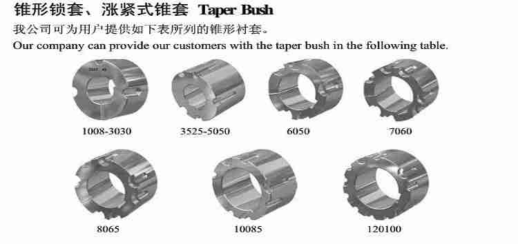 Low Price Guaranteed Quality XTB40 Bushings for Conveyor Pulleys