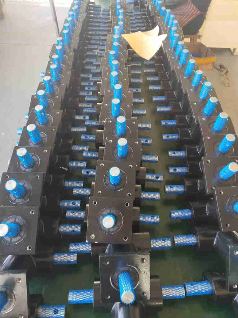 Customized High Quality Gear Reducer Gearbox for Trailer Stabilizer Parking Support Chinese Manufacturers