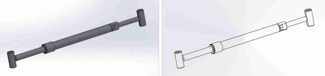 HCYY11112005 Good Quality Professional Factory 32kg Main Boom Angle Hydraulic Cylinder for Aerial Work Vehicles