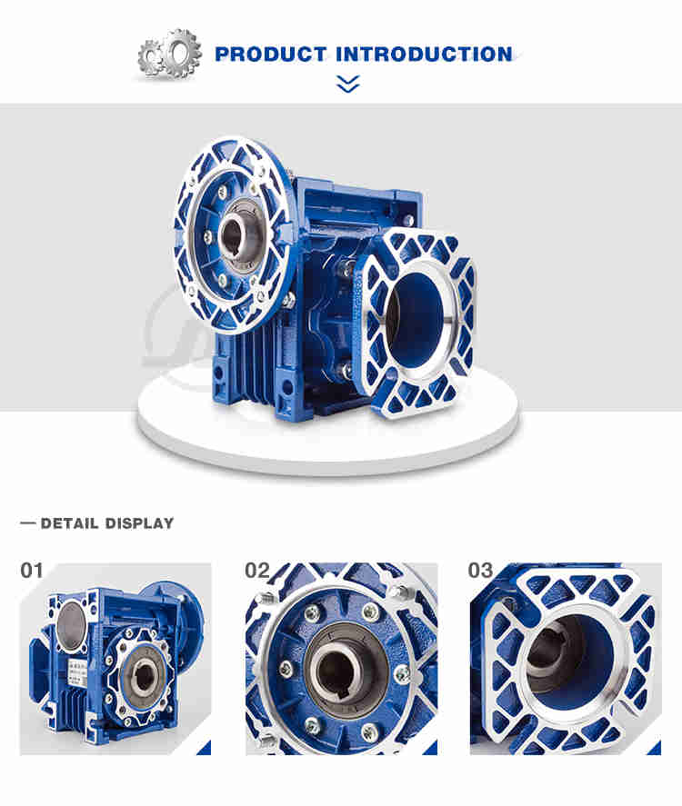 Aluminum Speed Variator Worm Reduction Box and Gear