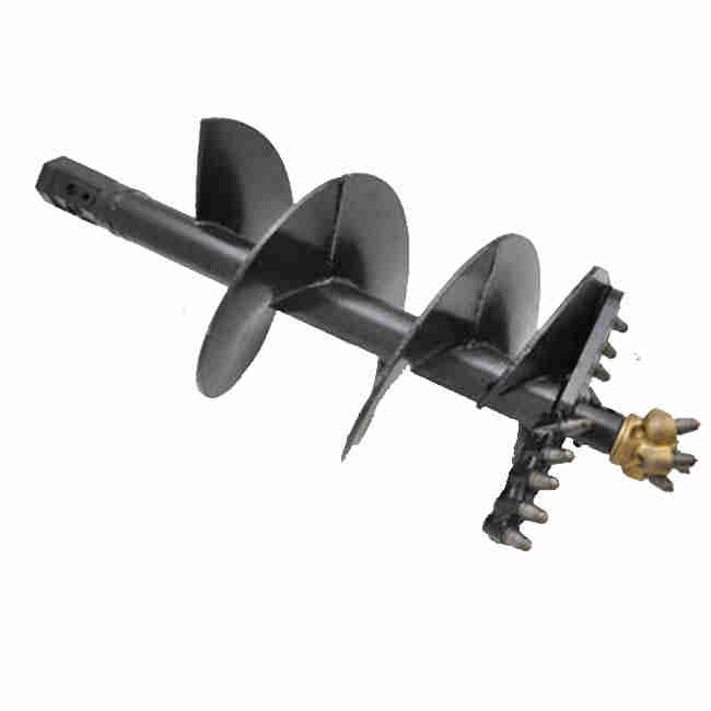 Manufacture Skid Steer Post-hole Diggers Industrial Rock Auger for Skid-steers with High Quality