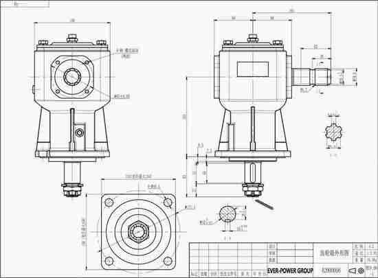 Agricultural Machine Gear Right Angle Farm Slasher Rotary Cutter Tiller Tractor Brush Flail Mower Lawn 540 PTO Gearbox