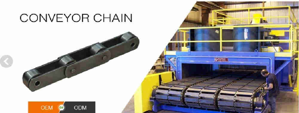 Steel Conveyor Loading Chain Table Flat Top Chain for Lumber Conveyor