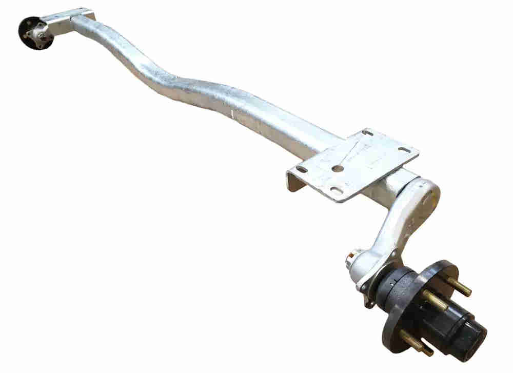 Trailer Axle Shaft Spring Axles with 2000-2200lbs 4 Lug or 5 Lug Hub
