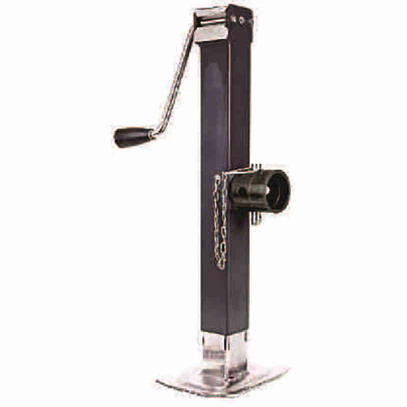 1BJY-TJ-34S Capacity 7000LBS Side-wind Square Trailer Parts and Accessories Trailer Swivel Jack