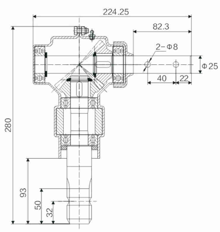 EP-01-229 Durable and High Quality Gearbox Aluminum Box Series for Agricultural