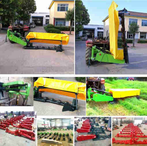 Agricultural Machinery Pto Driven Drum Tractor Mounted Hay Disc Rotary Mower Cutter