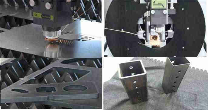 TC-PMT Customized 1-6kw Plate and Tube Integrated Sheet & Tube Fiber Laser Cutting Machine for Metal Sheet Tube