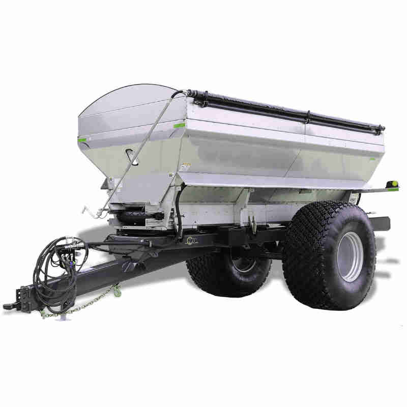 Farm Machinery Tractor Mounted Two Disc 1000L Fertilizer Spreader