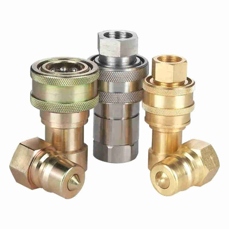 KZE-B 3/8  Inch Cone Valve  NPT/BSP  Threaded Locked Type 10000PSI/700BAR Super High Pressure Hydraulic Connector and Coupling
