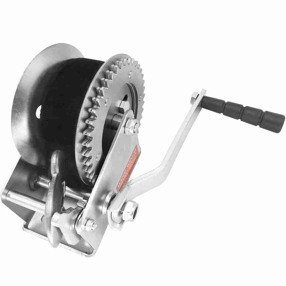 1BJY-HW-05B New Condition Trailer Hand Winch with 7M Belt 1400lbs Capacity Trailer Parts and Accessories