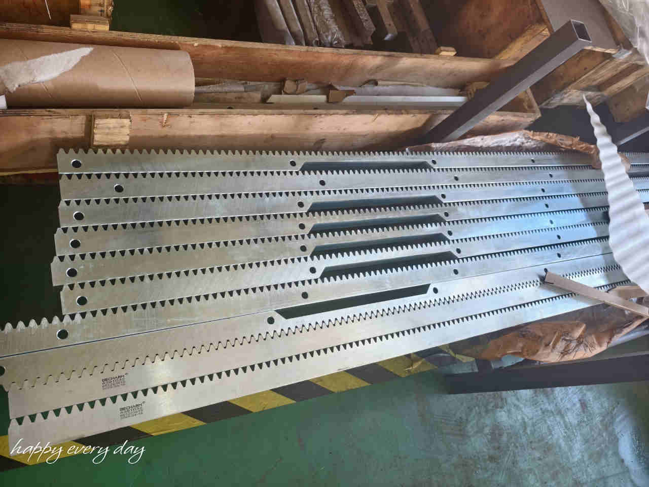 High Precision Long Travels Grinding Precision Milling Rack and Pinion Spur Helical Cnc Gate Linear Plastic Steering Gear Rack
