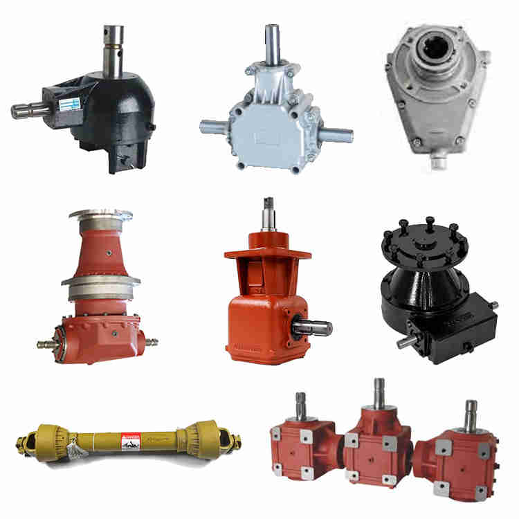 Agricultural Farm Gearbox Transmission Rotary Mower Tiller Cultivator 540Rpm Bevel Gearboxes for Tractor Baler Post Hole Digger