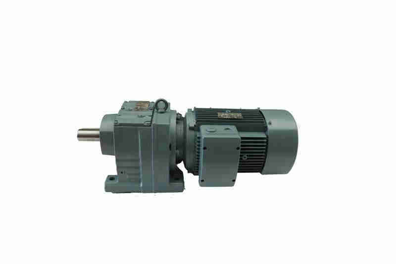 High Torque Low Noise Standard  Customized K Series Cast Iron Helical Bevel Gearbox With Electric Motor