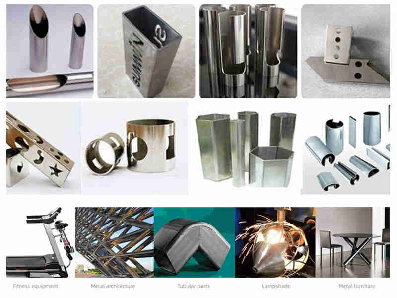 TC-TM Customized 1-6kw Automatic Feeding Tube & Pipe Fiber Laser Cutting Machine for Metal Tube