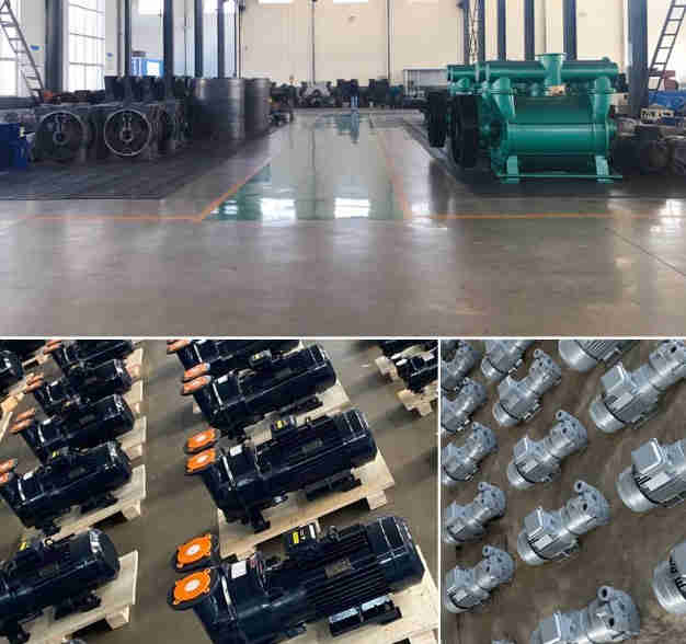 2SK Single Double Stage Liquid Water-ring Vacuum Pump Boosters Roots Rotary Van Piston Pump Replacement of Kinney