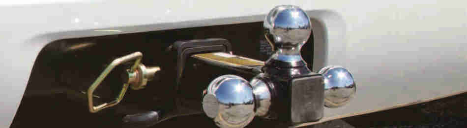 1BJY-HM-24 Trailer Parts and Accessories Capacity 5000lbs Trailer Multi-Ball Mount with Clevis Hook Chrome Ball