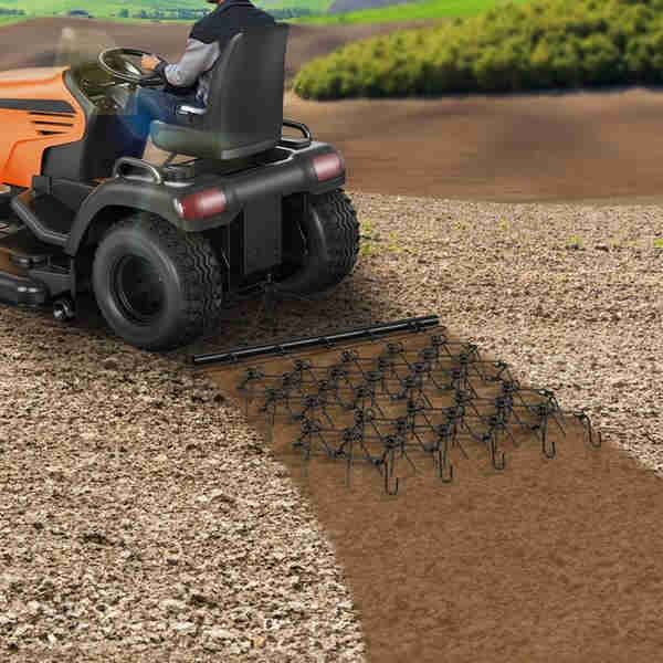 DC Series ATV UTV Garden Tractor Chain Harrow for Remove Weeds Tree Roots