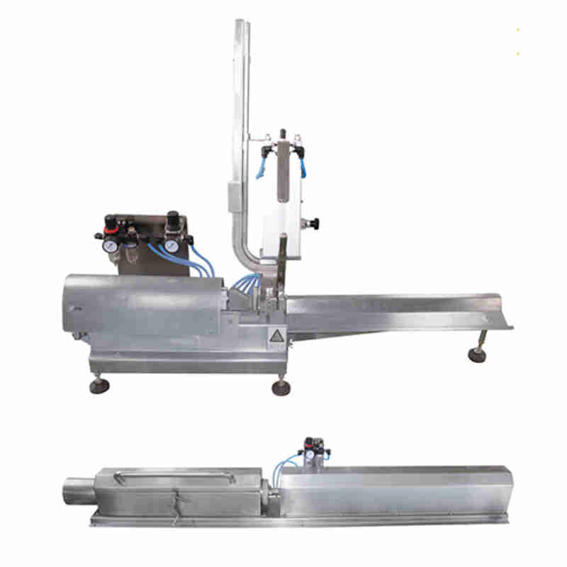 QDDK Pneumatic Tensioning Punch Machine for Forming Pork Beef Mutton Rolls Filling Ham Sausages