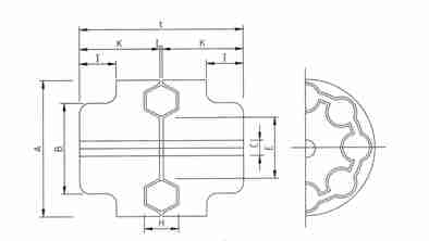High Quality FCL Couplings EPG Standard Aluminium Couplings with Screws Flexible 90/100/112/125/140/160/180/200/224 Sizes
