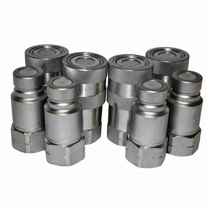 KZF 1/4 Inch Stainless Steel Hydraulic Quick Release Connectors Couplings BSP/NPT Thread 304/316 Product Category Pipe Fittings