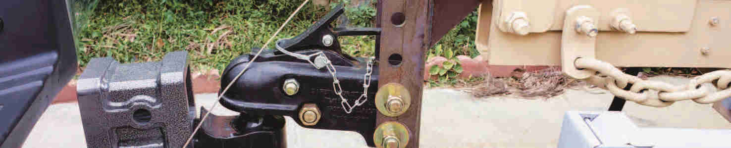 1BJY-CK-02 New Trailer Parts and Accessories 15000LBS Capacity Channel Bracket with 2-5/16 Inch Ball Size