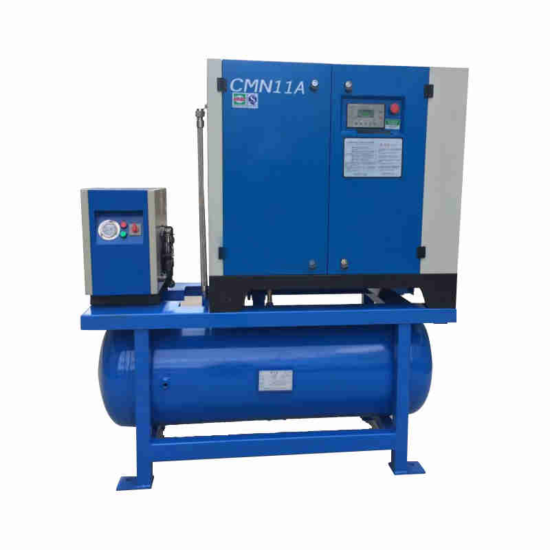 High Quality 15 bar 16 bar All in One Direct-drive Rotary Screw Type Air Compressor for Fiber Laser Cutting Machine