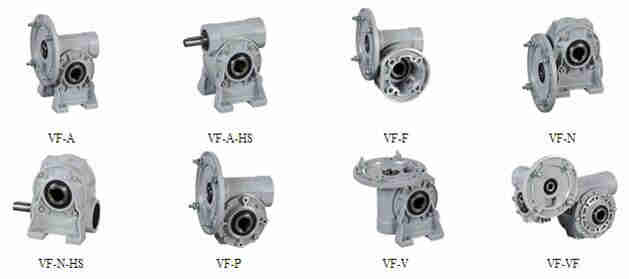 High Quality Precision Worm Gear Reducers VF Small Servo Motor Gearbox VF30 VF40 VF50 VF63 VF75  Supplier